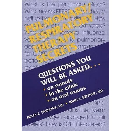 Pulmonary/Respiratory Therapy Secrets (Secrets Series) [Paperback - Used]