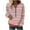 Red, variant on Simua Women's Sweatshirt 2025 Fall Outfits Fashion Long Sleeve Shirts Striped Quarter Zip Pullover Tops
