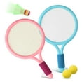 thumbnail image 2 of CSCHome 2PCS Kids Outside Sports Parent-Child Toys Toy Badminton Racket Outdoor Baby Toy for Age 3+, 2 of 7