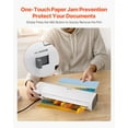 thumbnail image 5 of Laminator Machine Cold and Hot Laminator for Max A3 Paper Size, 1 Min Quick Warm Thermal Laminator with 3-5 Mil Thickness, Includes Laminating Sheets and Accessories, Ideal for Home, Office, School, 5 of 11