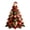 Santa Claus, variant on Christmas Quilted Tree DIY Craft Kit, 3D Fabric Patchwork Set for Beginners, Handmade Tabletop Holiday Decor for Mantel Shelf Office Display