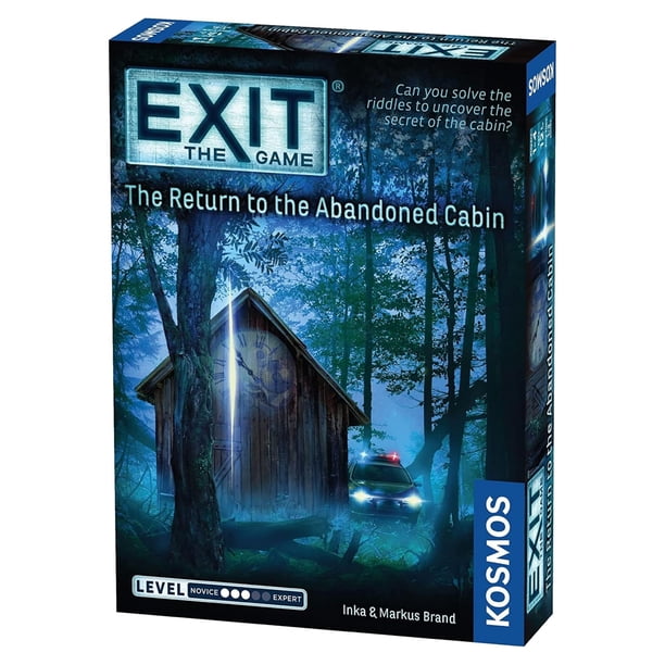Juego de mesa Thames & Kosmos EXIT: El regreso a la cabaña abandonada