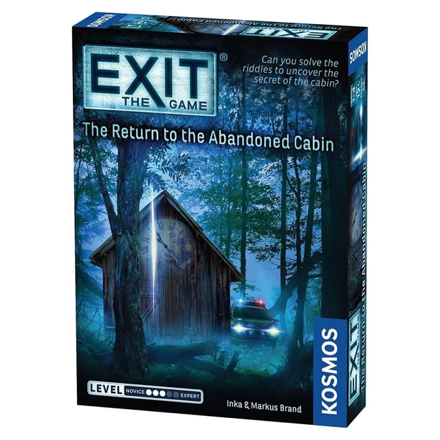 Juego de mesa Thames & Kosmos EXIT: El regreso a la cabaña abandonada