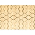 thumbnail image 1 of Ahgly Company Indoor Rectangle Abstract Brown Contemporary Area Rugs, 4' x 6', 1 of 4