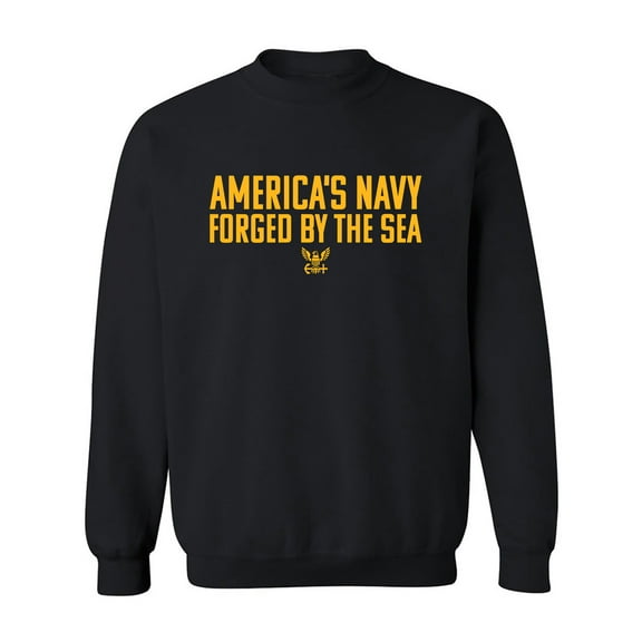 America's Navy Forged By The Sea Crewneck Sweatshirt