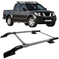 thumbnail image 2 of Ikon Motorsports Roof Rack Compatible with 05-22 Nissan Frontier OE Style Black Pair, 2 of 9