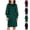 Style1-Green dresses for women, variant on Mceream Womens Dresses Casual Lace Puff Long Sleeve Lace Puff Cocktail Dresses Wedding Guest Party Crew Neck Long Sleeve Dress Mother Of The Bride Dresses Black XXL