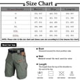thumbnail image 2 of Patriotic American Flag Shorts for Men Patriotic Graphic Distressed Washed Shorts with Pocket Outdoor Military Casual Work Cargo Shorts Freedom We the People Independence Day Golf Shorts,Black XL, 2 of 3