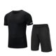 thumbnail image 1 of Mallas de terciopelo de primavera y verano para niños, ropa de entrenamiento, ropa de fitness para hombres y mujeres, camiseta para correr, pantalones de baloncesto, traje deportivo, ropa, 1 of 3