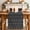 Black, variant on Geometric Table Runner 72 Inches Long Farmhouse Dress Scarves, Modern Abstract Lines Texture Teal Dining Tablerunner for Coffee Table/Kitchen Island/Party Décor, 13" x 72"