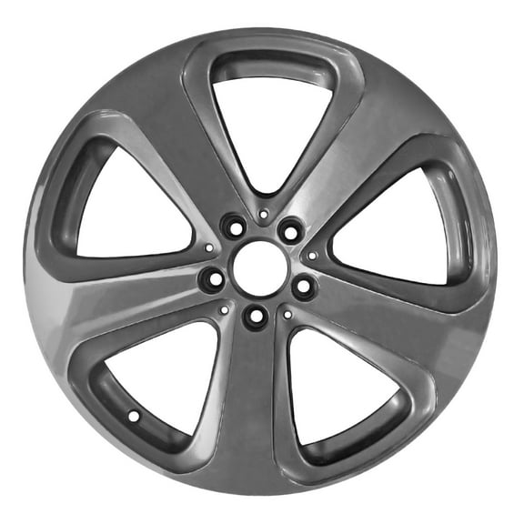 Pre-Owned Original Equipment Machined and Painted Dark Charcoal Aluminum Wheel 19 x 8 fits 2017-2023 Mercedes-Benz GLC300 (Good)