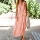 thumbnail image 1 of HH plus Size Women's Clothing New New Dress Summer Dress Cotton and Linen Solid Color Fashion Repair, 1 of 1