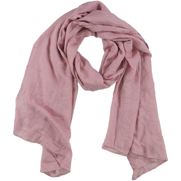 Verona Collection Womens Solid Hijab Bufanda Wrap, Rosa, Talla única