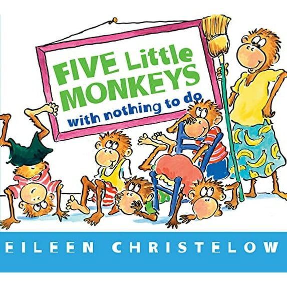 Pre-Owned Five Little Monkeys with Nothing to Do (Board book) 0544088905 9780544088900