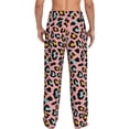 thumbnail image 3 of Goofa Leopard Printed Soft Pajama Pants for Men, Wide Leg Comfy Casual Lounge Yoga Pants-XX-Large, 3 of 9