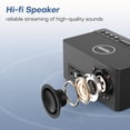 thumbnail image 3 of Reloj despertador con altavoz Bluetooth ANJANK con radio FM y cargador, 3 of 7