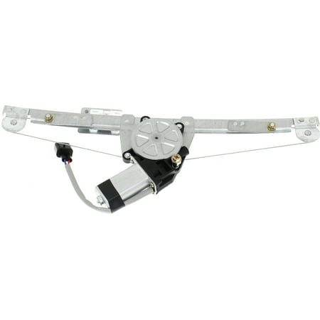 Window Regulator For 2012-2019 Fiat 500 Front, Right Passenger Power With Motor