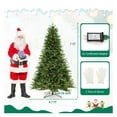 thumbnail image 5 of Yunken 6/7 FT Artificial Christmas Tree with Realistic Pine Cones and Adjustable Branch Brightness for Perfect Ambiance, 5 of 9