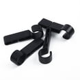 thumbnail image 3 of 10Pcs Durable Plastic Helmet Clips Headlamp Hard Hat Safety Cap Hook, 3 of 8