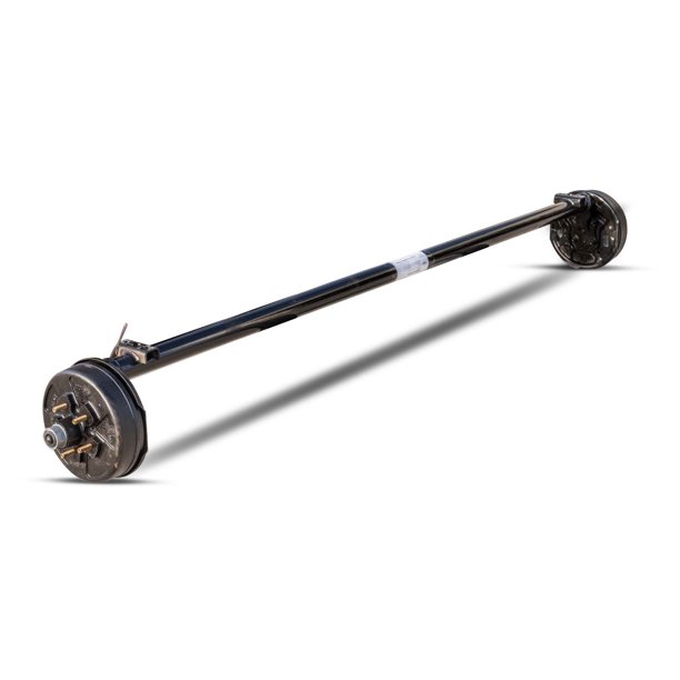 3.5k TK Trailer Axle 3500 lb Electric Brake 5 lug (4" Drop) 95/00