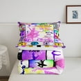 Ballet Dance Comforter Set Twin Size, Ballet Princess Dancer Bedding