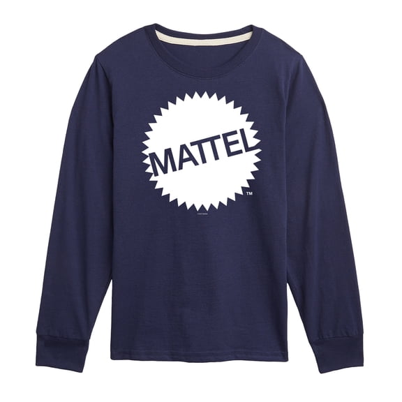Mattel - Mattel Original Logo - Toddler & Youth Long Sleeve Graphic T-Shirt