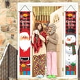 thumbnail image 2 of Banner de Feliz Navidad Adornos de Navidad para interiores y exteriores Pareado colgante de bienvenida Wmkox8yii  gf7828, 2 of 4