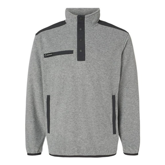DRI DUCK Mens Ranger Melange Fleece Pullover