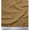thumbnail image 1 of Soimoi Modal Satin Fabric Damask Block Print Fabric by the Yard 42 Inch Wide, 1 of 5