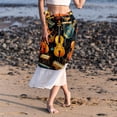 thumbnail image 6 of Musical Instrument Women's Chiffon Summer Beach Dresses with Polyester Straps for a Stylish Look, 6 of 6
