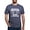 Heather Navy, variant on CafePress - This Is What An Awesome Dad Looks Like T Shirts T - Mens Tri-blend T-Shirt
