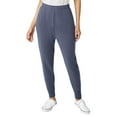 thumbnail image 2 of Eddie Bauer Womens 2 Pack Fleece Lounge Joggers Size: XS, Color: Twilight Mauve/Night Shadow, 2 of 5