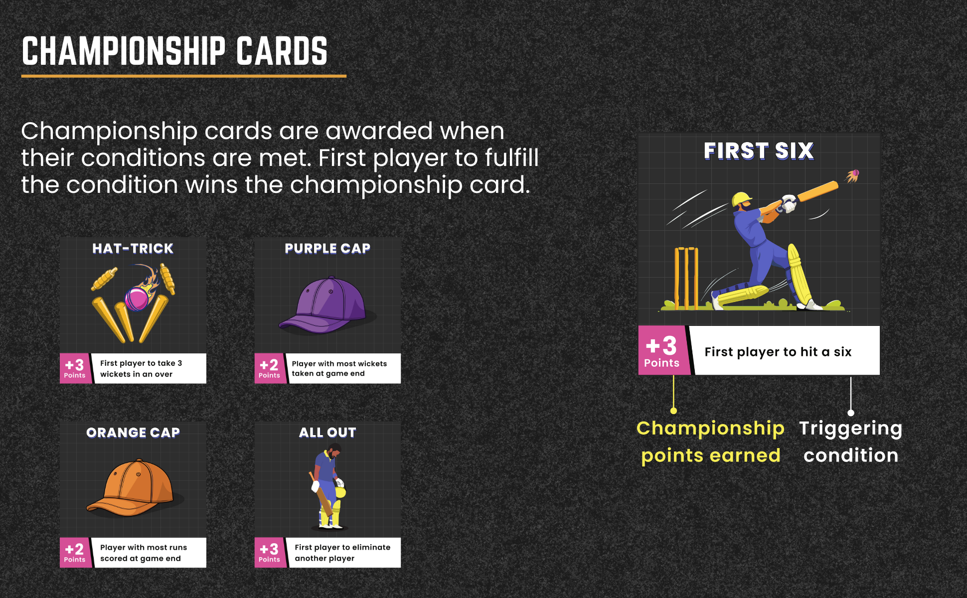 Cricket Champions Board Game