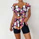 thumbnail image 2 of Elegante traje de baño informal con estampado de vendaje de cuerpo partido conservador para mujer OAVQHLG3B Store lin121212, 2 of 4