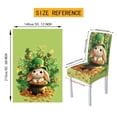 thumbnail image 6 of TSOVTHRID Green Hat Rabbit Print 7 Pcs Tablecloth Chair Cover Set Chair Covers Shamrock Gold Coin Print Rectangle Table Cloth Oil Proof for Dining Room Banquet Party St. Patrick's Day Decor, 6 of 6