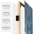 thumbnail image 4 of Oriental Furniture 6 ft. Tall Blue Dream Canvas Room Divider - 3 Panel, 4 of 5