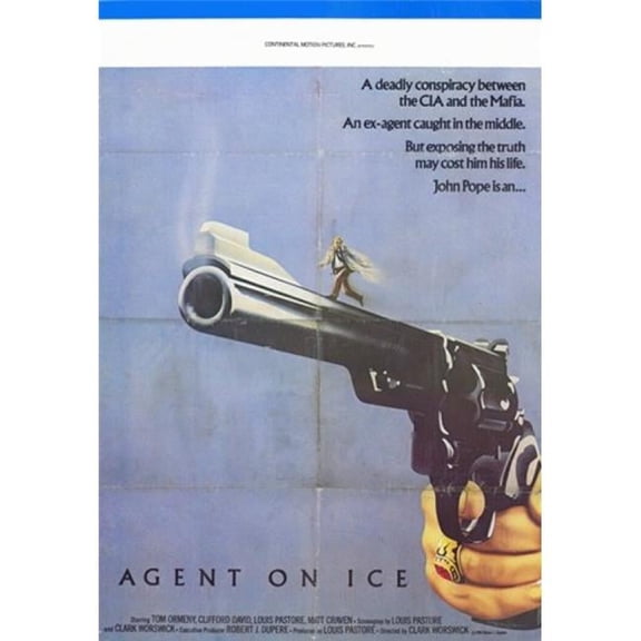 Agent on Ice Movie Poster - 11 x 17 in.