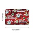 thumbnail image 4 of Christmas Cartoon Home Door Mat Absorbent Mat Living Room Kitchen Floor Mat 15.7”x23.6”, 4 of 4