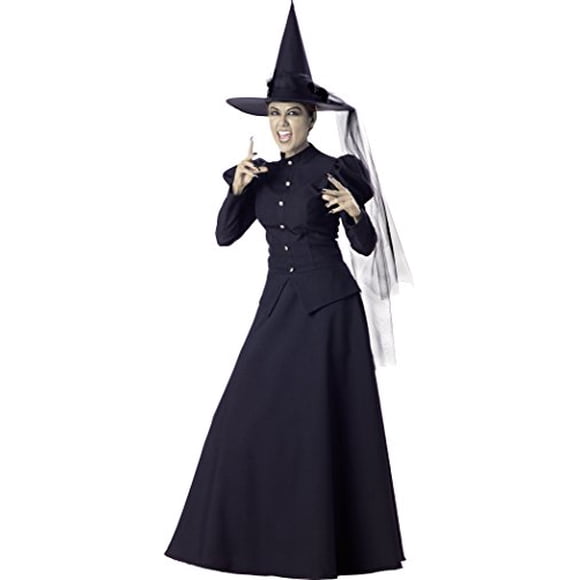 InCharacter Women`s Witch Costume, Large Black