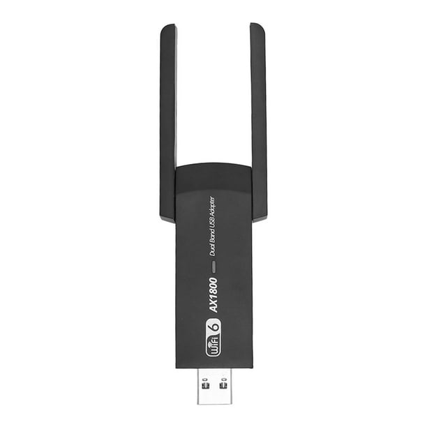 Adaptateur WiFi 6 USB 1800 3.0 Mbps 802.11AX, Récepteur Sans Fil