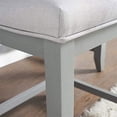 Vista Vanity Stool Gray/Shale - Walmart.com