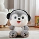 thumbnail image 5 of Lindo perro de 25 cm con bufanda | Peluche realista | Material de poliéster suave | Regalo perfecto para niños y adultos, 5 of 5