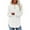White, variant on TEMOFON Long Sleeve Shirts for Women Loose Fit Dressy Casual Button Sweater Crew Neck Pullover Basic Sweaters for Women 2025