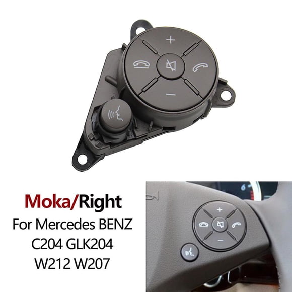 Car Steering Wheel Buttons Switch Cover Trim Repair Kit For Mercedes Benz 204 C Class Glk X204 E Class W212