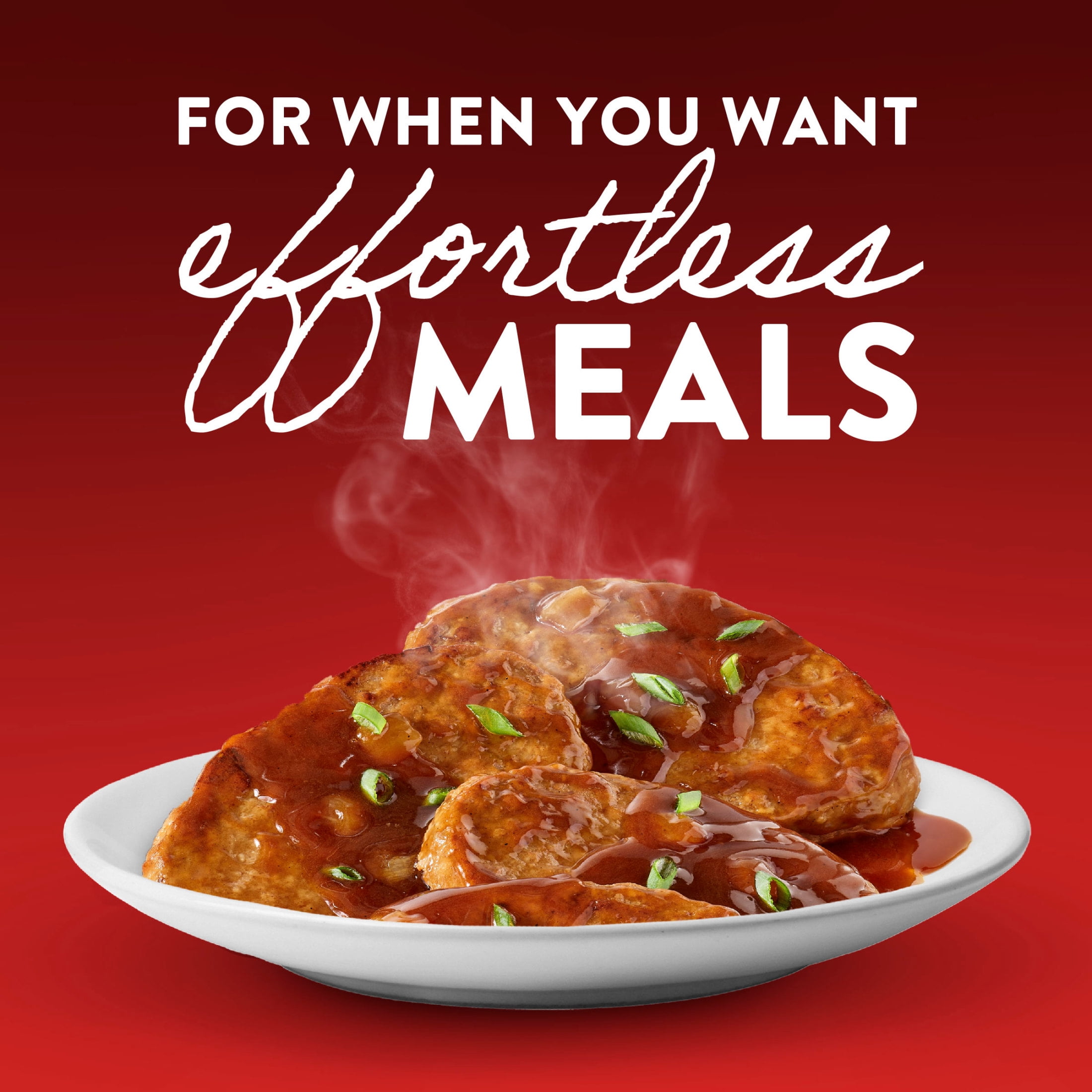 Stouffer’s Salisbury Steak, Family Size, Frozen Salisbury Steak, Easy Family Frozen Dinners 28 oz