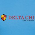 thumbnail image 3 of CafePress - Delta Chi Fraternity Full Color Logo T Shirt - Women's Traditional Fit Dark T-Shirt, 3 of 4