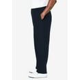 thumbnail image 3 of KingSize Men's Big & Tall Lightweight Jersey Open-Bottom Sweatpants, 3 of 5