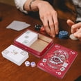 thumbnail image 4 of 1 Set Mahjong Cards Playing Game Cards Chinese Mahjong Game Cards with Dices, 4 of 8
