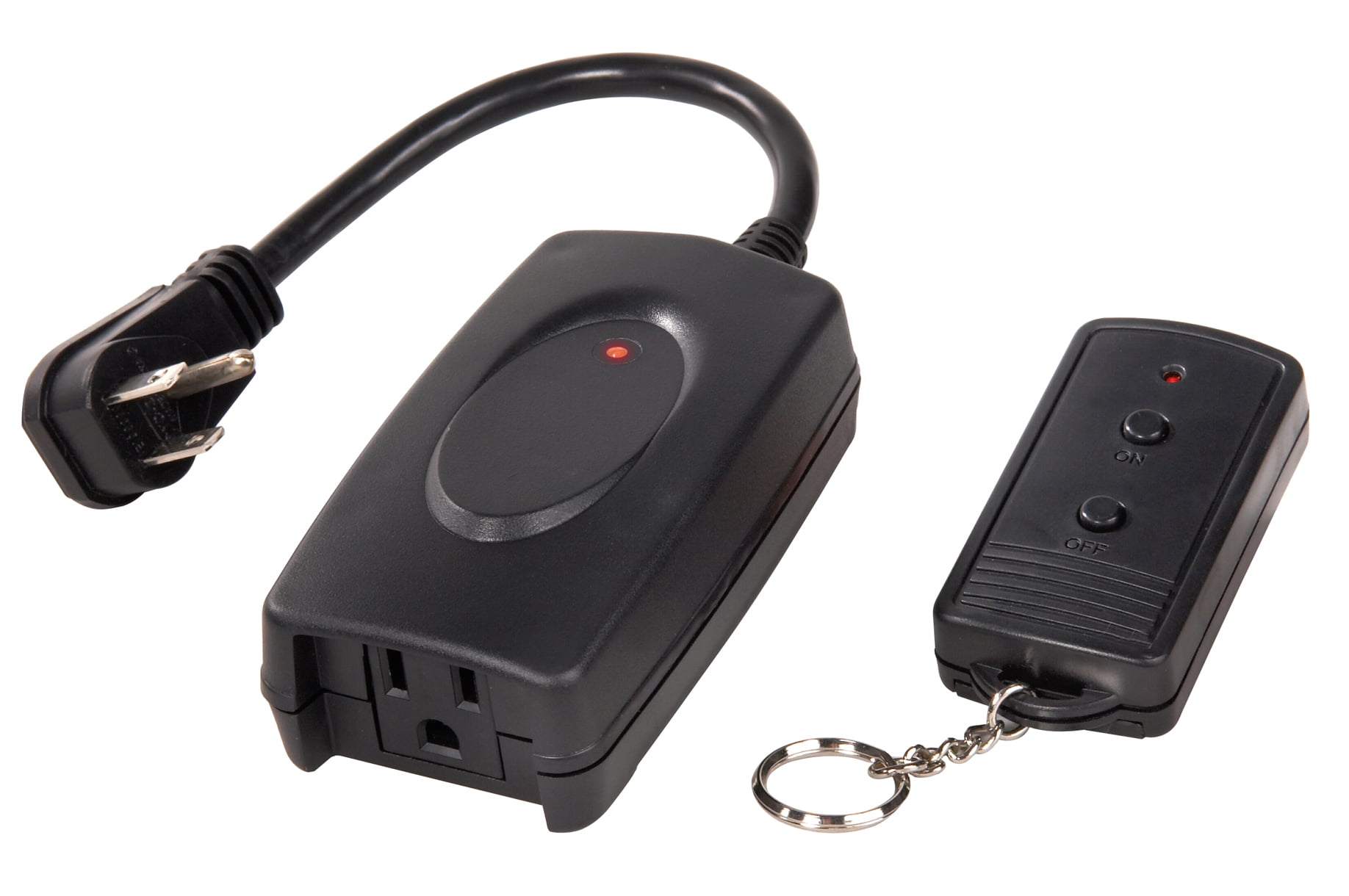 Westek Rfk326lc Outdoor Plug In Receiver Kit With Wireless Remote Westek Rfk326lc Outdoor Plug In Receiver Kit With Wireless Remote Keychain Fob Dual Black Com