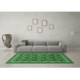 thumbnail image 3 of Ahgly Company Indoor Rectangle Persian Emerald Green Traditional Area Rugs, 3' x 5', 3 of 4